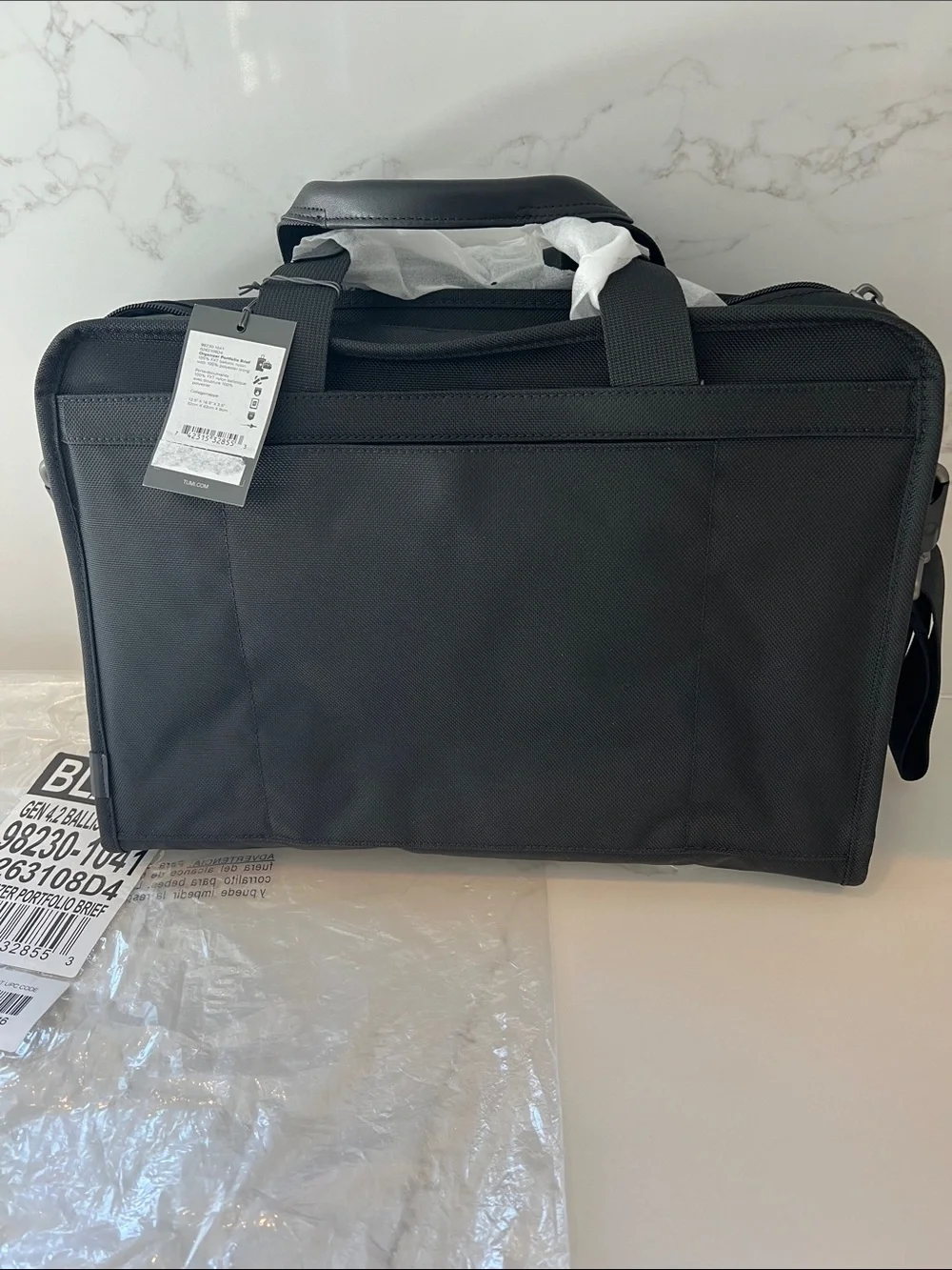 Tumi Brand New Vintage Gen 4.2 Ballistic Nylon Organizer Portfolio bag. NWT